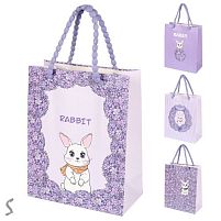 Пакет подарунковий паперовий M "Rabbit" 19.5*24.5*10cм Stenson R40866-M