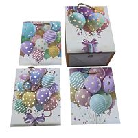 Пакет подарунковий паперовий L "Balloons" 30*41.5*12см Stenson R98343-L