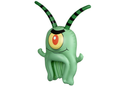 Картинка  Игрушка-головной убор SpongeBob SpongeHeads  Plankton (EU690604) от магазина cd-market