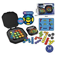 Логічна гра IQ 9 B підсвічування, інструкція, 50 рівнів, інструкція, в коробці