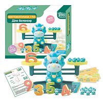Балансир "Діно" 27266 "4FUN Game Club", мелодії та звуки, 30 карток, 19 динозавриків, 10 цифр, в коробці