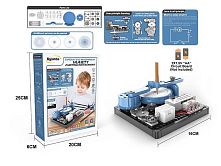 Конструктор електронний DL 0101 “Спірограф”, 37 елементів, 48 візерунків, QR-код з відео майстер-класом, на батарейках, інструкція, в коробці