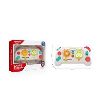 Пульт HE 0552 мелодія, підсвічування, звукові ефекти, пальчикові ігри, тріскачка, в коробці