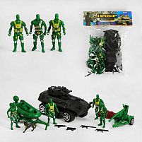 Комбат TK - 56022 "TK Group", інерція, зброя, солдати, техніка, декорації, в пакеті