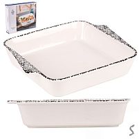 Форма для запікання кераміка "Stains" 750мл 19.5*16.5*4см Stenson R35633-S