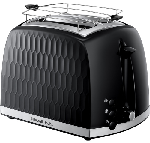 Картинка  Тостер Russell Hobbs  Honeycomb Black (26061-56) от магазина cd-market