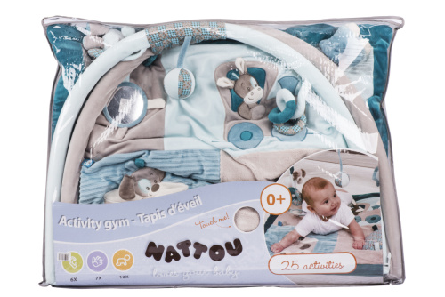 Картинка  Nattou Развивающий коврик с дугами Гастон и Кирилл 531269 от магазина cd-market фото 6