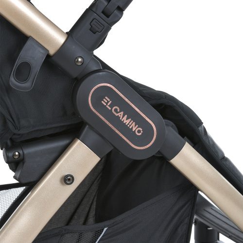 Коляска дитяча прогулянкова El Camino ME 1053G-2 DYNAMIC PRO Special Black фото 12