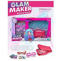 Набір прикрас FX 680-2 окуляри, інструмент для створення зачісок, стрази, декоративний скотч, наліпки на нігті в коробці