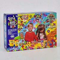 Набір творчості 4 в 1 "Big creative box" BCRB-01-01U УКР. (4) "Danko Toys"