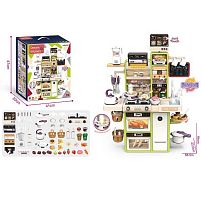 Кухня 93 T-3 музична панель, плита, витяжка, блендер, підсвічування, звук, музика англійською мовою, парогенерація, посуд, їжа, аксесуари, в короб