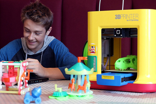 Картинка  Принтер 3D XYZprinting da Vinci miniMaker (3FM1XXEU00D) от магазина cd-market фото 5