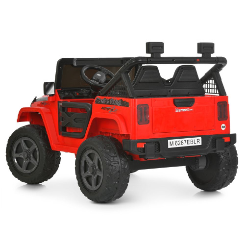 Електромобіль дитячий Bambi Racer M 6287EBLR-3(24V) (колеса Ø12.6"/EVA, акк: 24V/7Ah, мотор: 4*24V/45W, до 7 км/г, до 30 кг) фото 4