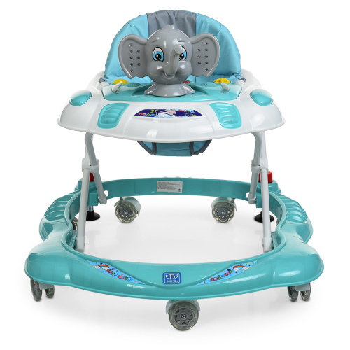 Ходунки дитячі Bambi M 3167 (58*63*73,5 см., колеса: 7 шт.*6 см, стопори: 2 шт., регулювання висоти, музика, ігрова панель, світло) фото 4
