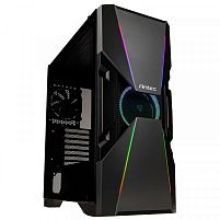 Картинка  Корпус Antec DA601, Gaming, MidT,E-ATX,2*USB3.0, 1*120мм ARGB + 1*120мм, скло(бок.панель),без БЖ,чорний (0-761345-80018-1) магазин cd-market