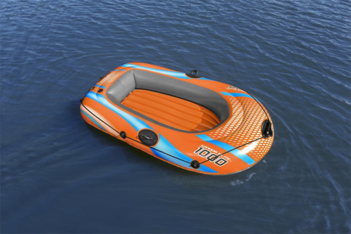 Човен надувний Bestway 61135 «Kondor Elite 1000 Raft Hydro Force» (96*162 см, гребний, одномісний, трикамерний, надувне дно, до 80 кг.) фото 5