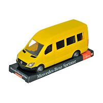 Автомобіль "Mercedes-Benz Sprinter" 39716 "Tigres", "Пасажирський" ЖОВТИЙ, масштаб 1:24, рухомі елементи, в плівці