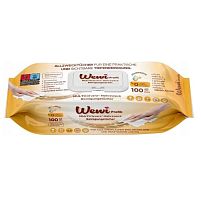 Серветки вологі для прибирання парфум.WEWI Універсальні Мило 100шт/уп Stenson EG-1000106