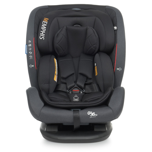Автокрісло дитяче El Camino ME 1093 MEMPHIS Shadow Black фото 3