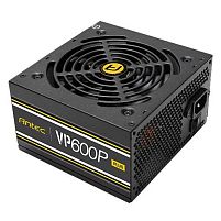 Картинка  Блок живлення Antec Value Power VP600P Plus (600W) 80+, aPFC, 12см,24+8,1*FDD,7*SATA,2*PCIe,+2 (0-761345-11654-1) магазин cd-market