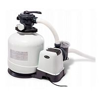 Фільтр-насос пісочний Intex 26652 (12000 л/год., 55 кг., 550W, для басейнів об'ємом 1100-70000 л., таймер, підключення Ø38 мм)