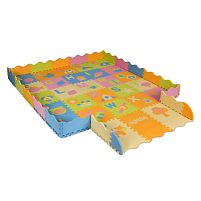 Килимок Мозаїка Bambi MR 1289 (1,4*31*31 см, матеріал : EVA, 28 деталей + 22 деталей огорожа)
