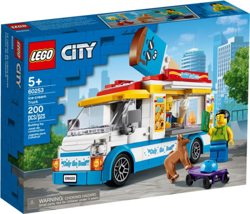 Картинка  Конструктор LEGO City Фургон із морозивом (60253) от магазина cd-market