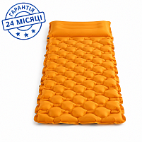 Надувний матрац Intex 64098 «Camping Mat» (11*71*191 см, одномісний, мішок для зберігання, до 136 кг)