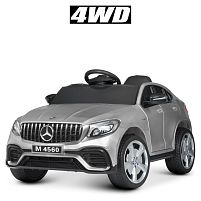 Електромобіль дитячий Bambi Racer M 4560EBLRS-11 «Mercedes-Benz» (колеса Ø10.2"/EVA, акк: 12V/9Ah, мотор 4*12V/45W/15000RPM, до 8 км/г, до 35 кг)