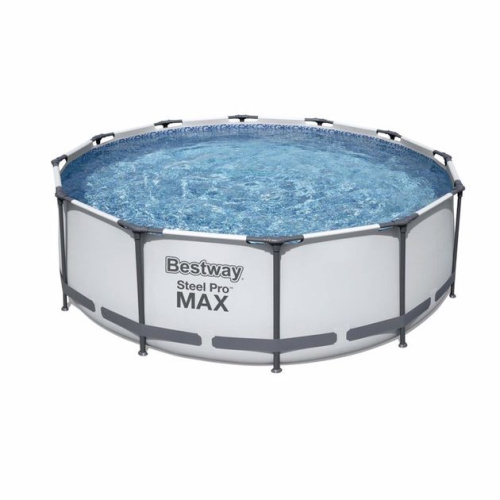Каркасний басейн Bestway 56260 (100*366 см., об'єм: 9150 л., картриджний фільтр-насос 2006 л/год, серія: Steel Pro MAX) фото 3