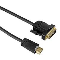 Картинка  Кабель НАМА HDMI, AM- DVI/D M, ферриты, позолоченная контактная группа, длина 1.5 м (00122132) магазин cd-market