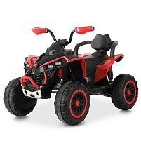 Електроквадроцикл дитячий Bambi Racer M 6381EBLR-3 (колеса: EVA, акк. 12V/7Ah, мотор: 2*12V/45W, до 6 км/г, до 30 кг)