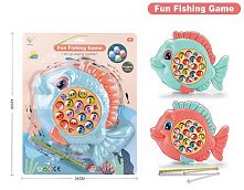 Риболовля 838 (60/2) “Fun Fishing Game”, 15 риб, 2 видки, на листі