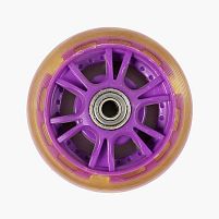 Колесо для самоката заднє, d=90 мм, КОЛІР ФІОЛЕТОВИЙ, ЦІНА ЗА 1 ШТУКУ