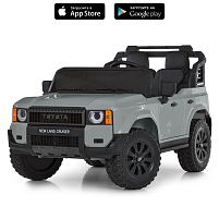 Електромобіль дитячий Bambi Racer M 6280EBLR-11 «Toyota Land Cruiser» (колеса Ø11"/EVA, акк: 12V/10Ah, мотор: 2*12V/45W, до 7 км/г, до 35 кг)