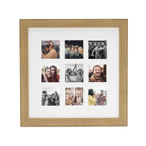 Картинка  Фоторамка INSTAX 9 MOUNT SQUARE FRAME – OAK (70100139134) от магазина cd-market