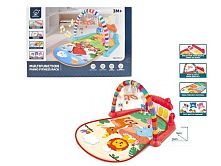 Килимок 971 піаніно, мелодії, підсвічування, 4 брязкальця, дзеркальце, в коробці