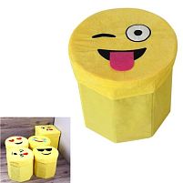 Тумба-пуф складаний "Smile" 30*30*28см Stenson R33431