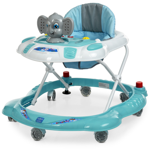 Ходунки дитячі Bambi M 3167 (58*63*73,5 см., колеса: 7 шт.*6 см, стопори: 2 шт., регулювання висоти, музика, ігрова панель, світло) фото 3