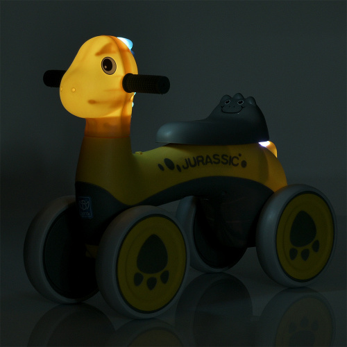 Каталка-толокар Bambi M 5853E-6 «Дракончик» (колеса: Ø6.9"/гума, сидіння: пластик, підсвітка, музика, до 25 кг) фото 4