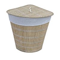 Кошик для білизни складаний кутовий 48*35*60 Stenson R35876