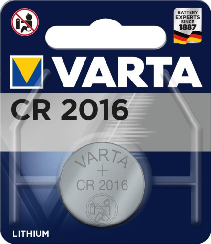 Картинка  Батарейка VARTA CR 2016 BLI 1 LITHIUM (06016101401) от магазина cd-market