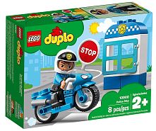 Картинка  Конструктор LEGO Duplo Поліцейський мотоцикл  (10900) магазин cd-market