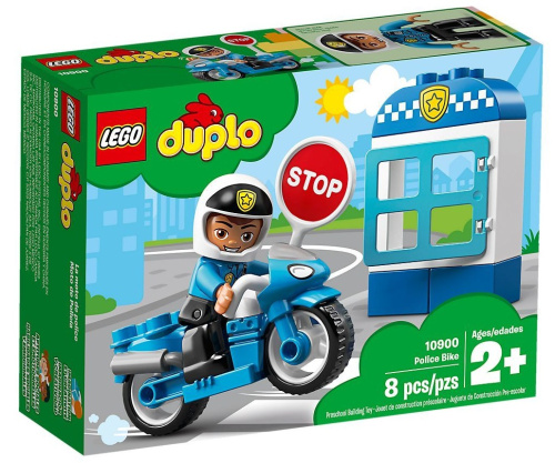 Картинка  Конструктор LEGO Duplo Поліцейський мотоцикл  (10900) от магазина cd-market