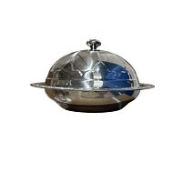Блюдо з кришкою сервірувальне для саджа/гриль-страв SS 40см Stenson R41158-40
