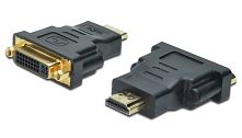 Картинка  Адаптер ASSMANN HDMI to DVI-I(24+5), black (AK-330505-000-S) магазин cd-market