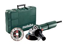 Картинка  Шлифмашина угловая Metabo W 750-125 Set () (603605690) магазин cd-market