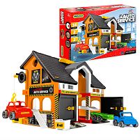Гараж "Play house" авто-сервіс 25471 "WADER", 2 машинки, в коробці