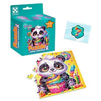 Гра розвиваюча пазли із сюрпризом "Панда" VT8030-08 "Vladi Toys", 180 елементів, сквіш-сюрприз, в коробці