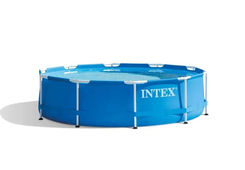 Каркасний басейн Intex 28202 (76*305 см. об'єм: 4485 л. картриджний фільтр-насос 1250 л/год, серія: Metal Frame) фото 3
